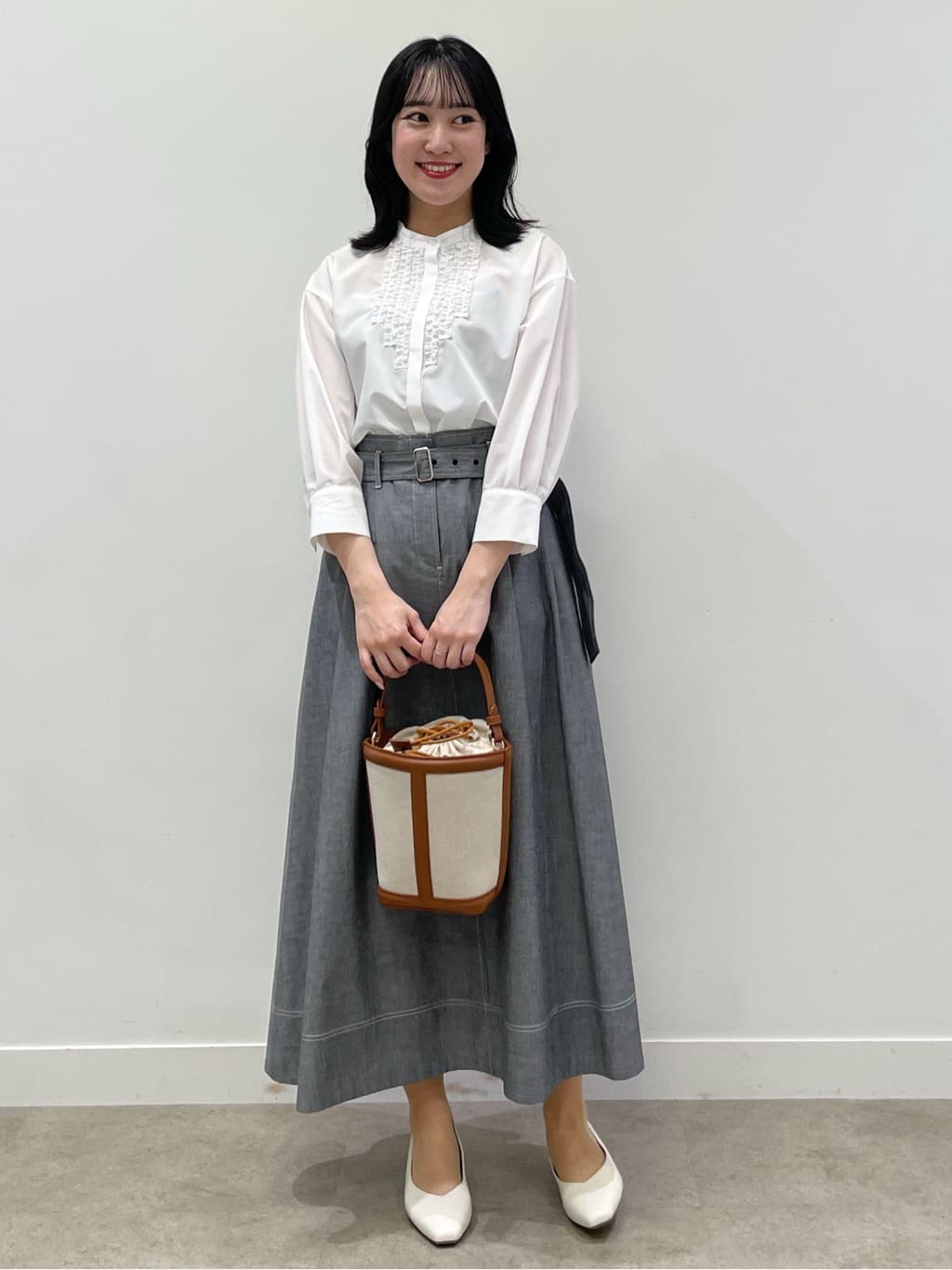 yukariさんの「Reflect｜【オン・オフ着回しやすい◎】ダブルブレストジャケット」を使ったコーディネート