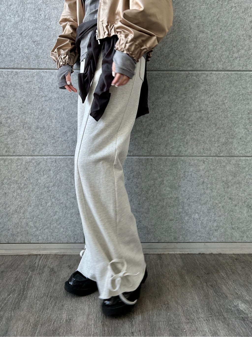 harunaさんの「CODE A｜sheer combi layer tops」を使ったコーディネート