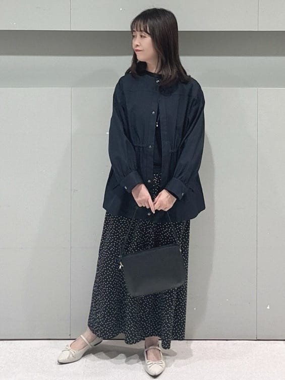 makiさんの「UNTITLED｜◆【はっ水】ライトコットンミリタリーコート」を使ったコーディネート