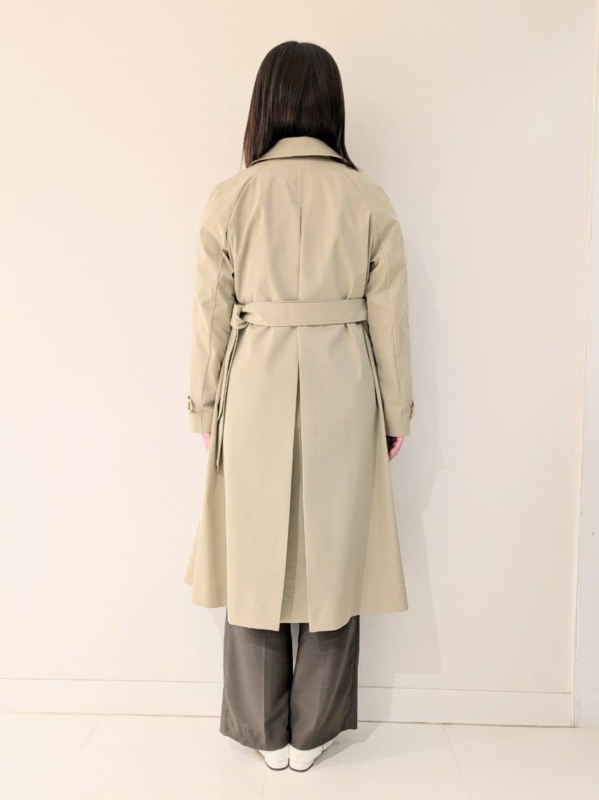 tomoさんの「UNTITLED｜◆【はっ水/洗える】タスランステンカラーコート」を使ったコーディネート