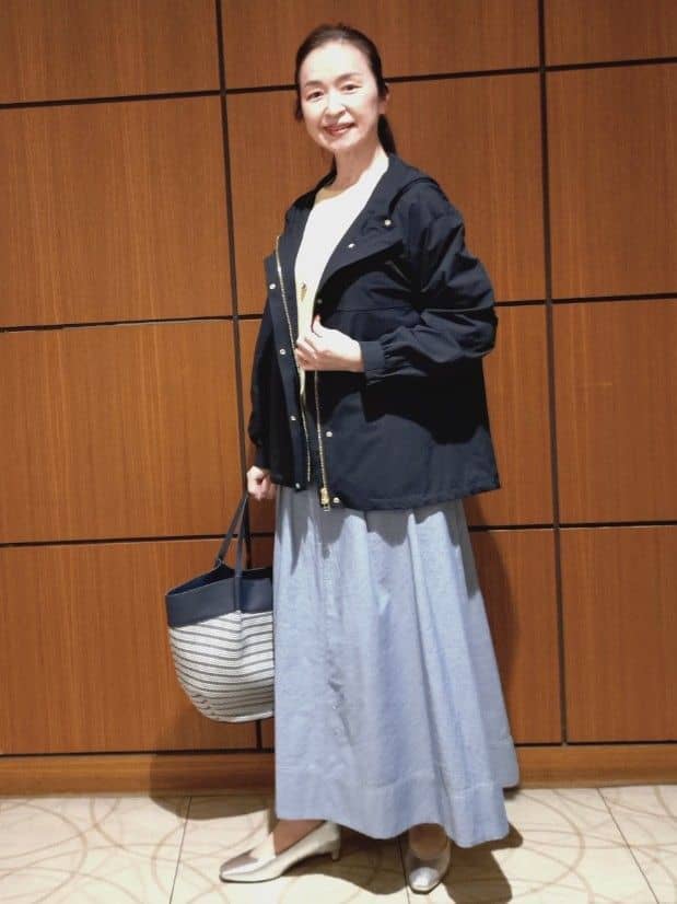 Kさんの「Reflect｜【花粉バリア】マウンテンパーカー」を使ったコーディネート