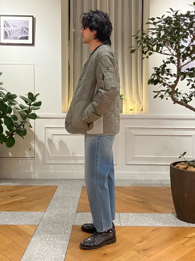 junyaさんの「DRESSTERIOR｜◆キルティング ライナージャケット」を使ったコーディネート