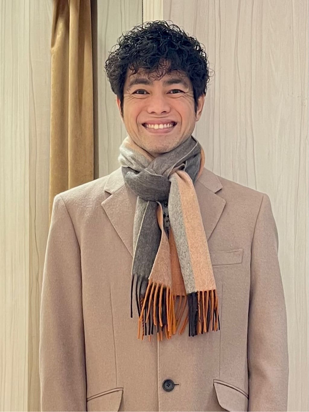 URAさんの「TAKEO KIKUCHI｜カシミヤブレンド ビーバー調チェスターコート」を使ったコーディネート