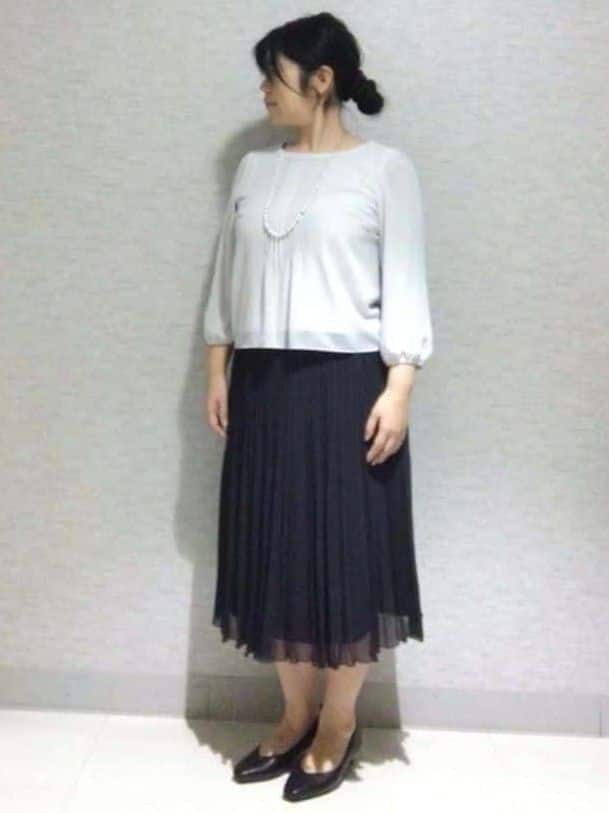 sakoさんの「Reflect｜【SS-4Lサイズ／フォーマル／セットアップ可】ツイードジャケット」を使ったコーディネート