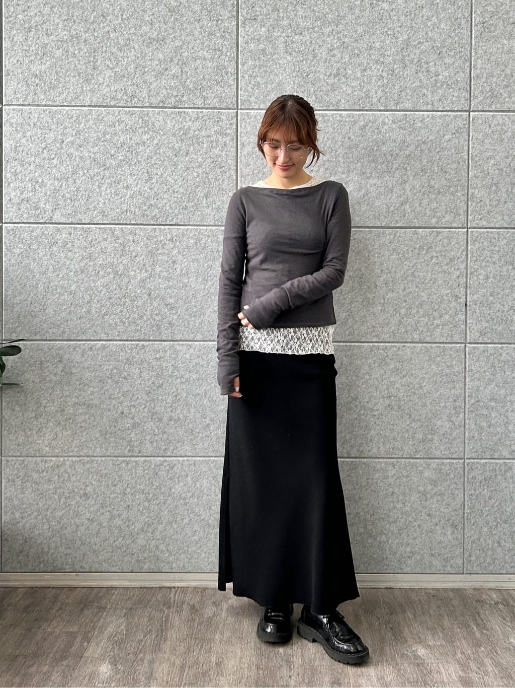 harunaさんの「CODE A｜backline elastic pullover」を使ったコーディネート