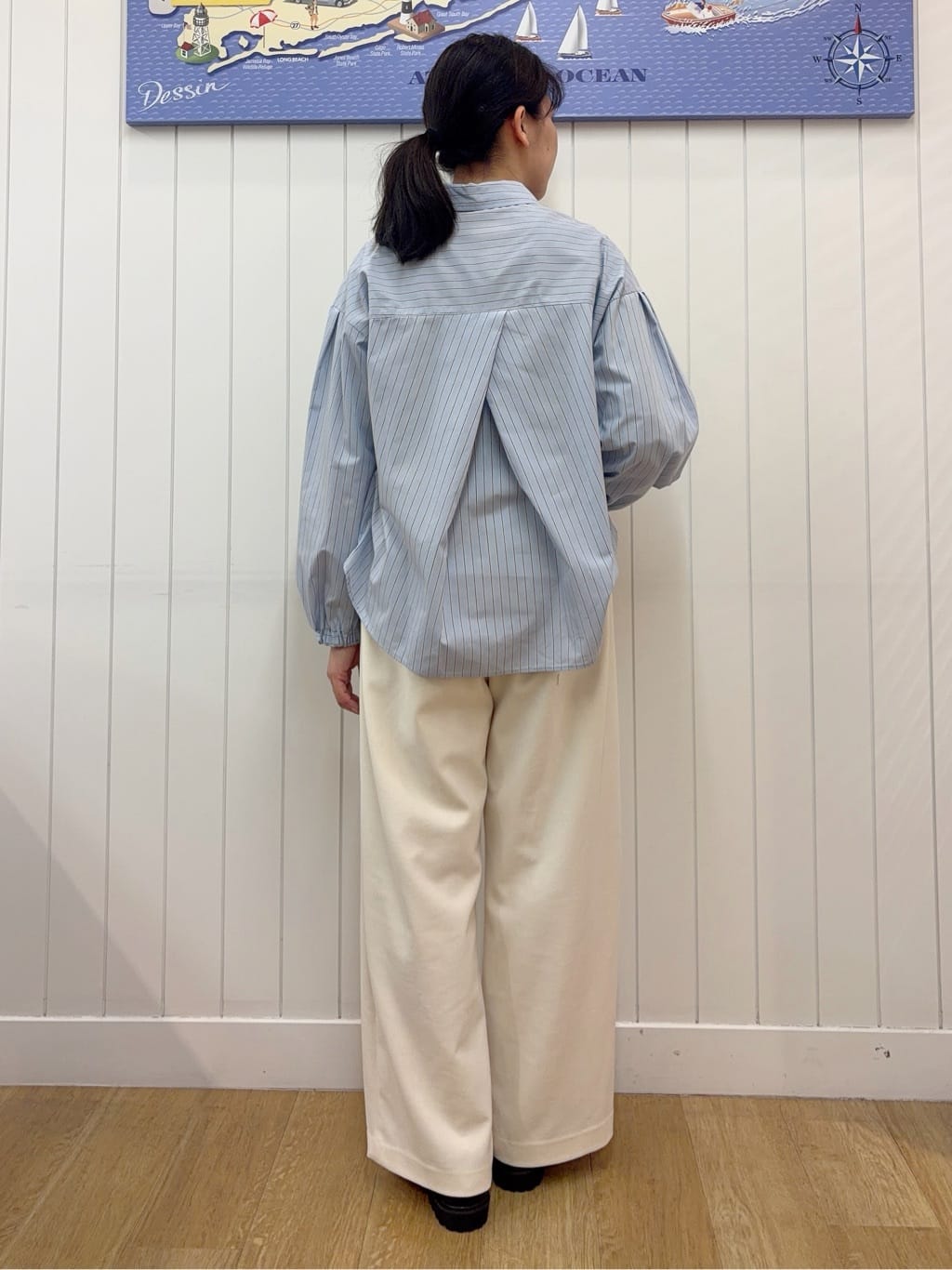 Mayaさんの「Dessin｜【軽量】コットンリネンパイピングバッグ」を使ったコーディネート