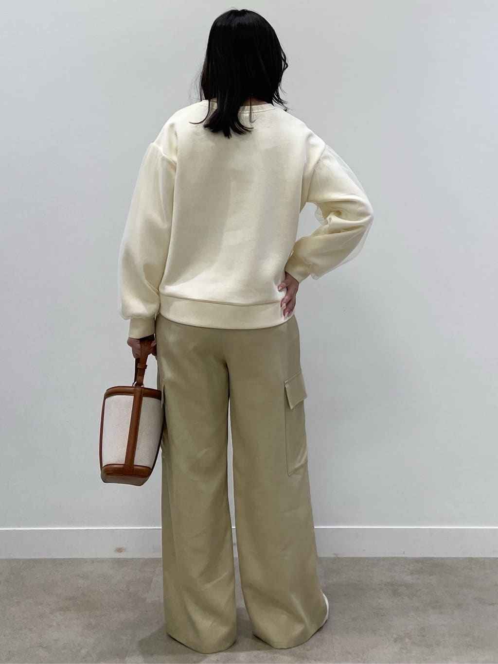 yukariさんの「Reflect｜チュールレイヤードスリーブプルオーバー」を使ったコーディネート