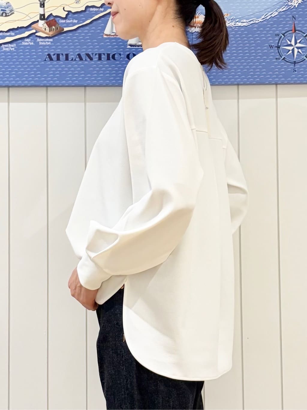 uwatokoさんの「Dessin｜【体型カバー/レイヤード/洗える】ジョーゼットプルオーバーブラウス」を使ったコーディネート