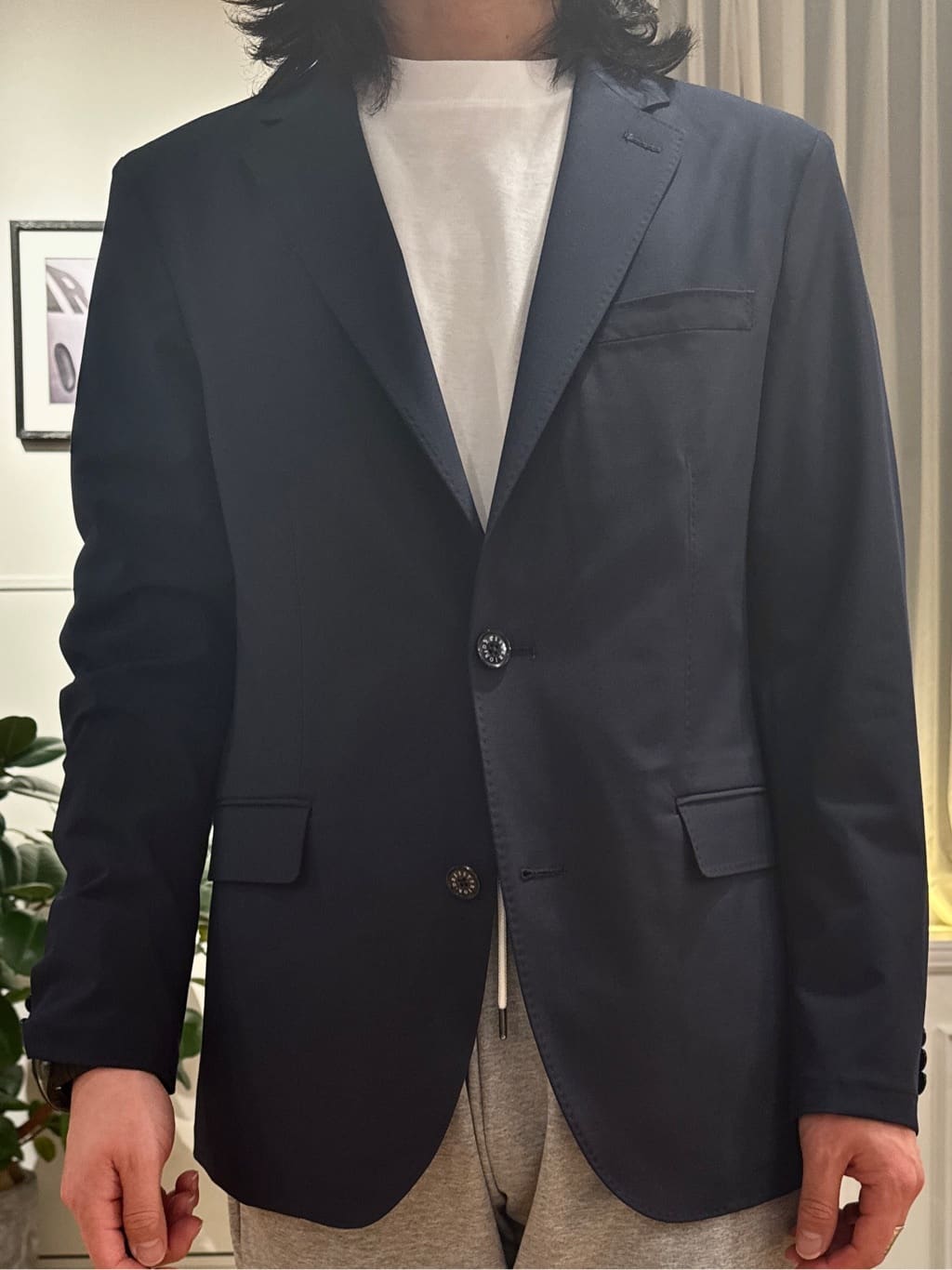 kawarataniさんの「DRESSTERIOR｜【セットアップ可/MonoMax4月号掲載/Safari5月号掲載】CARREMAN ストレッチジャ」を使ったコーディネート