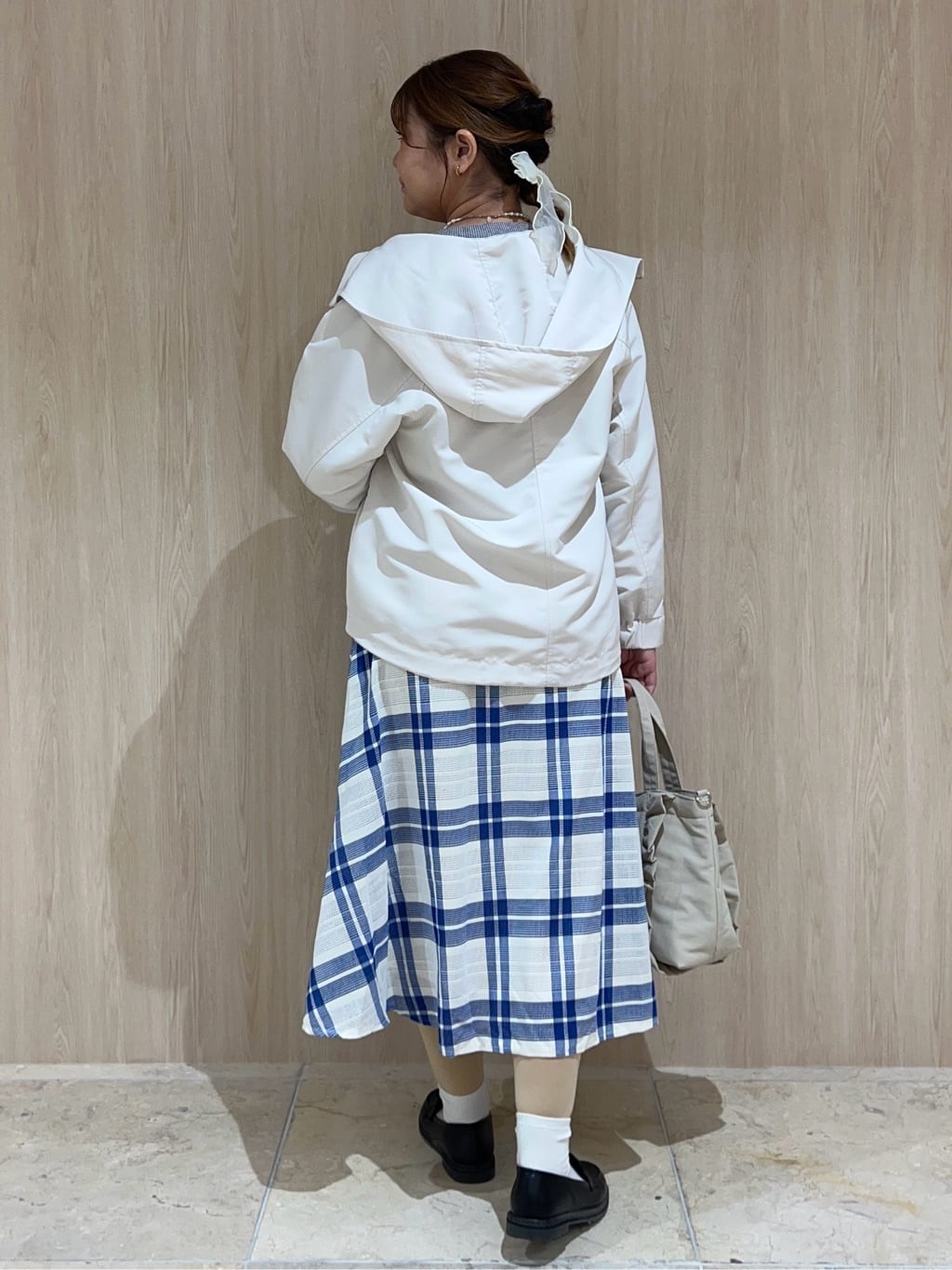 ARISAさんの「grove｜毎日着たくなる、もちもち畦編みニット」を使ったコーディネート