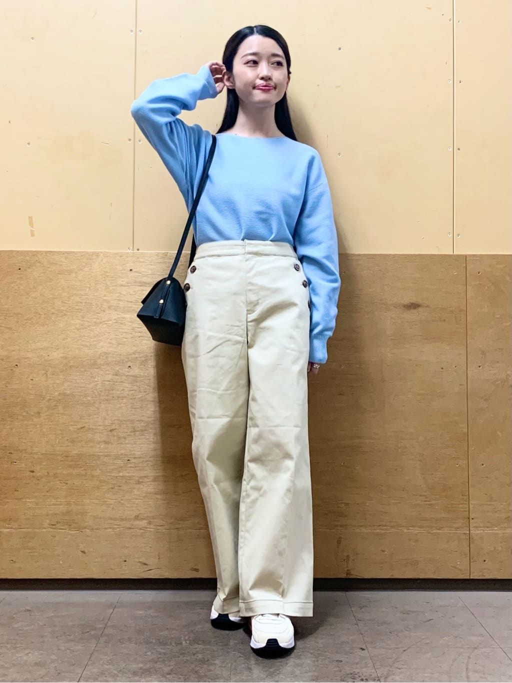 sahoさんの「THE SHOP TK｜【S-XLサイズ/選べる6色】どこから見ても美しい ガーターニット/洗濯機OK」を使ったコーディネート