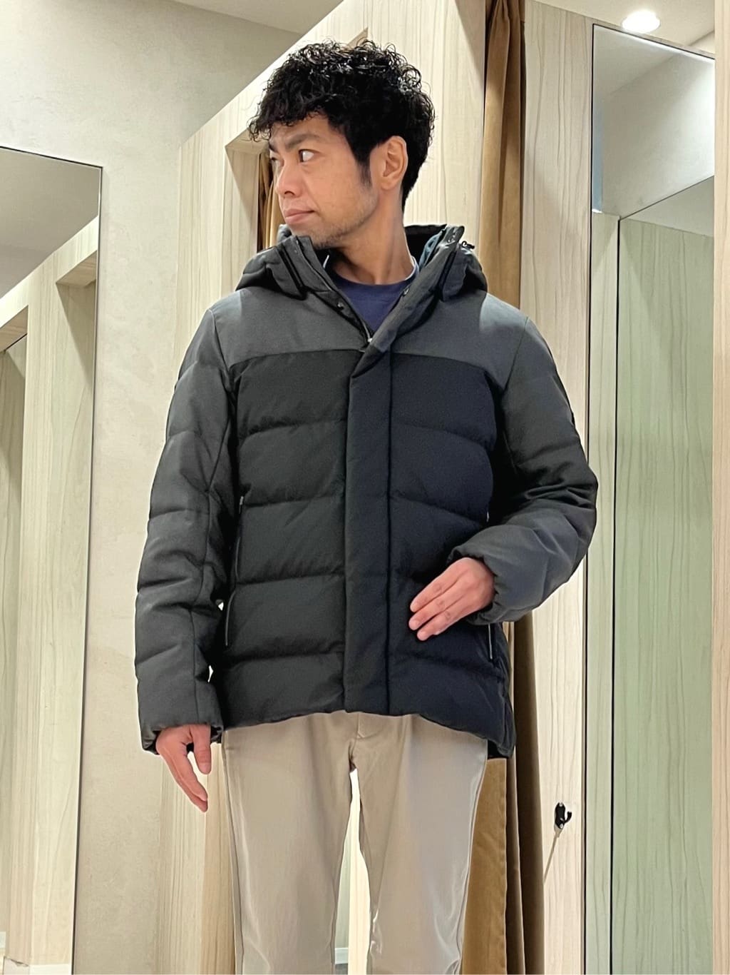 URAさんの「TAKEO KIKUCHI｜ストレッチ テーラードＴシャツ」を使ったコーディネート