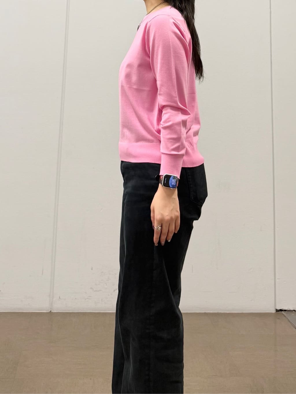 mizukiさんの「INDIVI｜【撥水／軽量】ミニマル スタンドカラーコート」を使ったコーディネート
