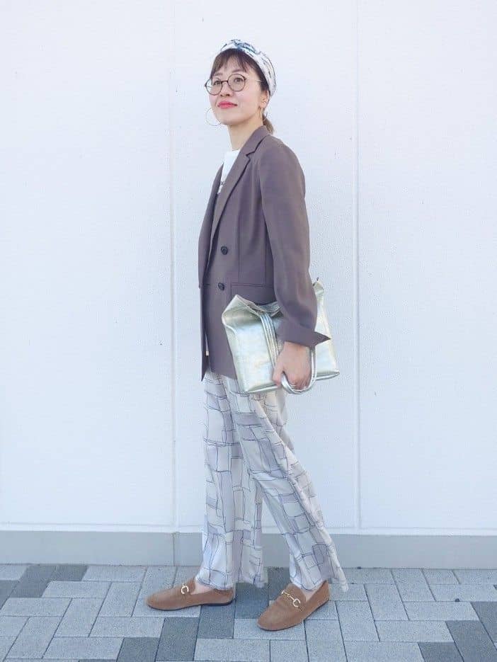 MUTSUKOさんの「UNTITLED｜【コットン100/洗える】フォトロングTシャツ」を使ったコーディネート
