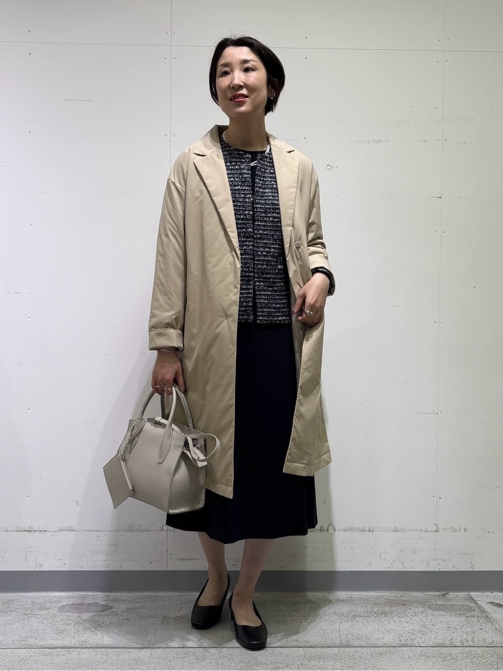 yuriさんの「INDIVI｜◆【合皮／マルチWAY／サブバッグ付】ミニショルダーバッグ」を使ったコーディネート