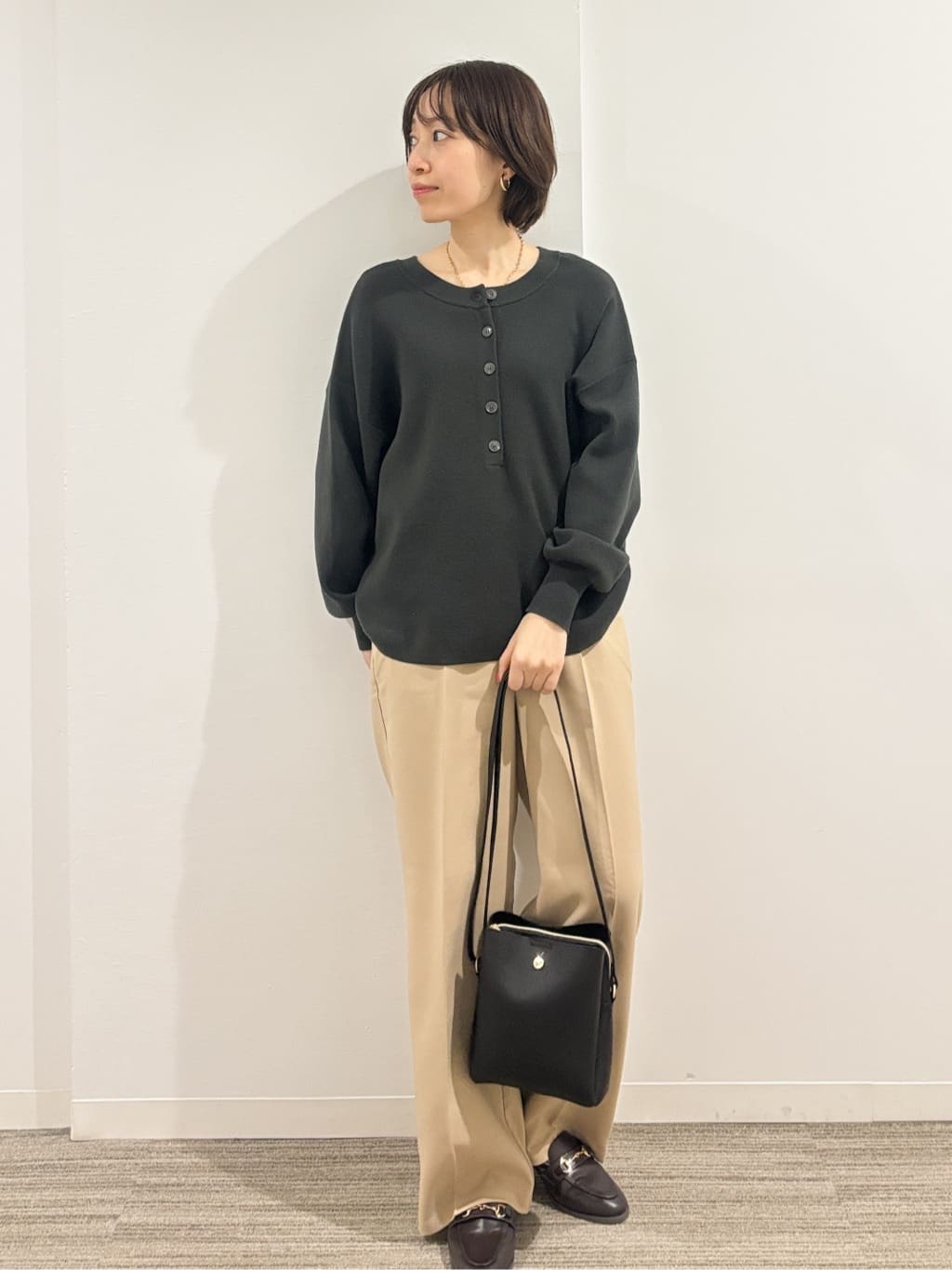 kumiさんの「OPAQUE.CLIP｜【抗菌防臭加工】ビット付きローファー」を使ったコーディネート