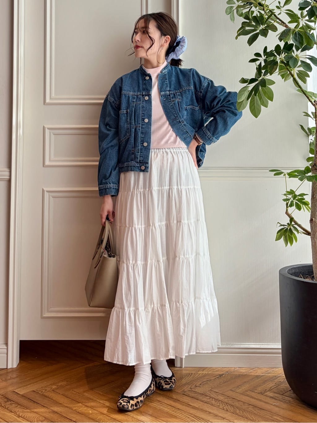 nakaoさんの「DRESSTERIOR｜【ウォッシャブル】ヴィンテージバンドカラーGジャン」を使ったコーディネート