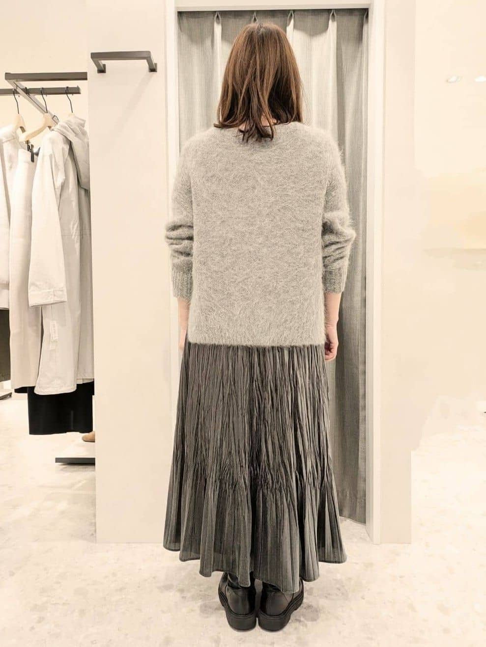 MAMIさんの「UNTITLED｜【ゆったり】アルパカ混シャギーニット」を使ったコーディネート