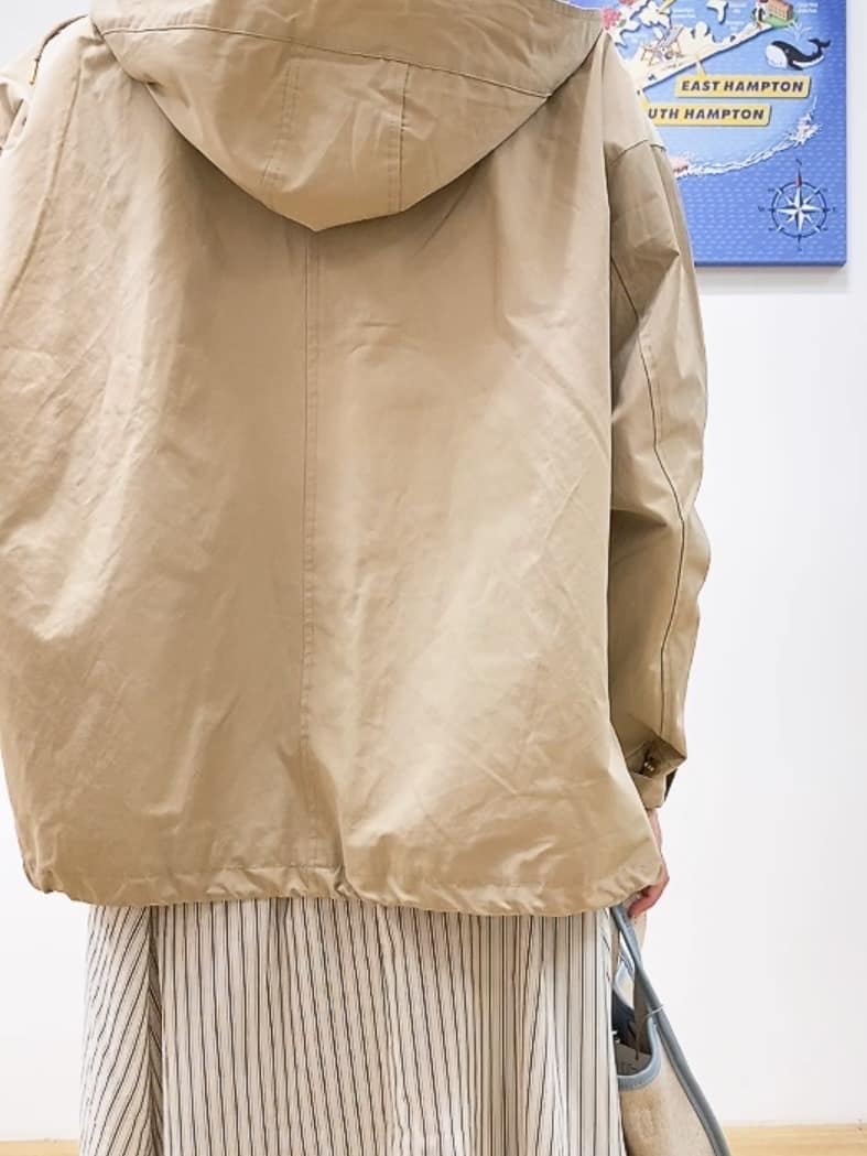 Hamaさんの「Dessin｜【撥水/2WAY】フーディーブルゾン」を使ったコーディネート