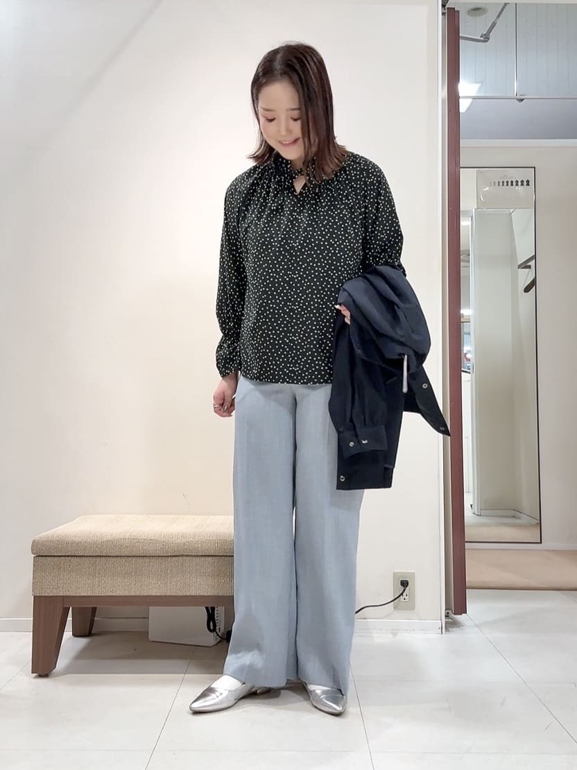 YUIさんの「UNTITLED｜◆【はっ水】ライトコットンミリタリーコート」を使ったコーディネート