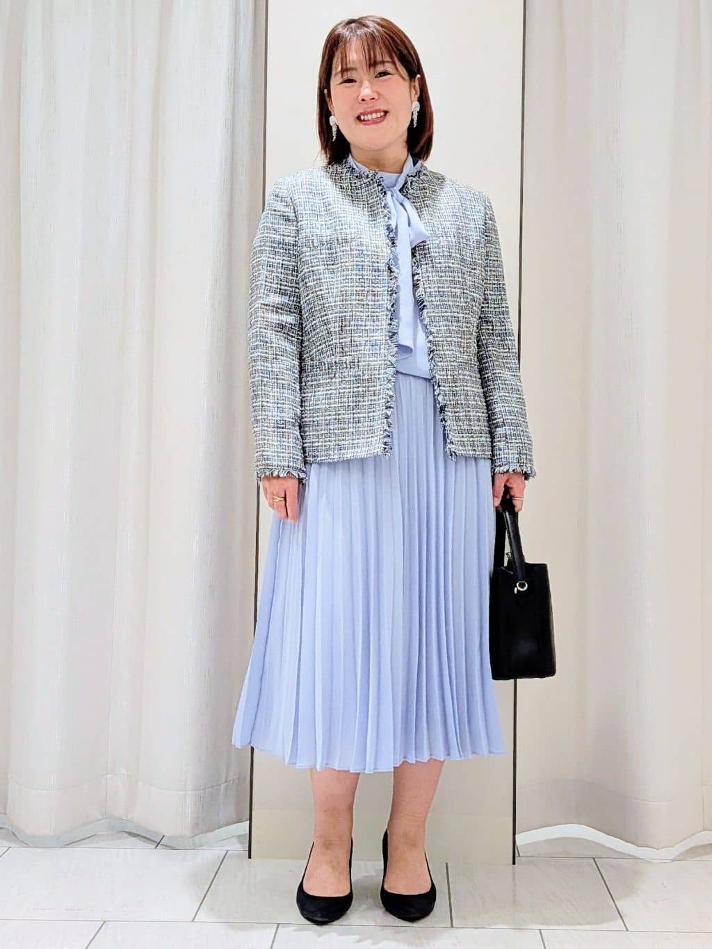 Onumaさんの「UNTITLED｜【仕事着/スーツ】ファンシーツイード ジャケット」を使ったコーディネート