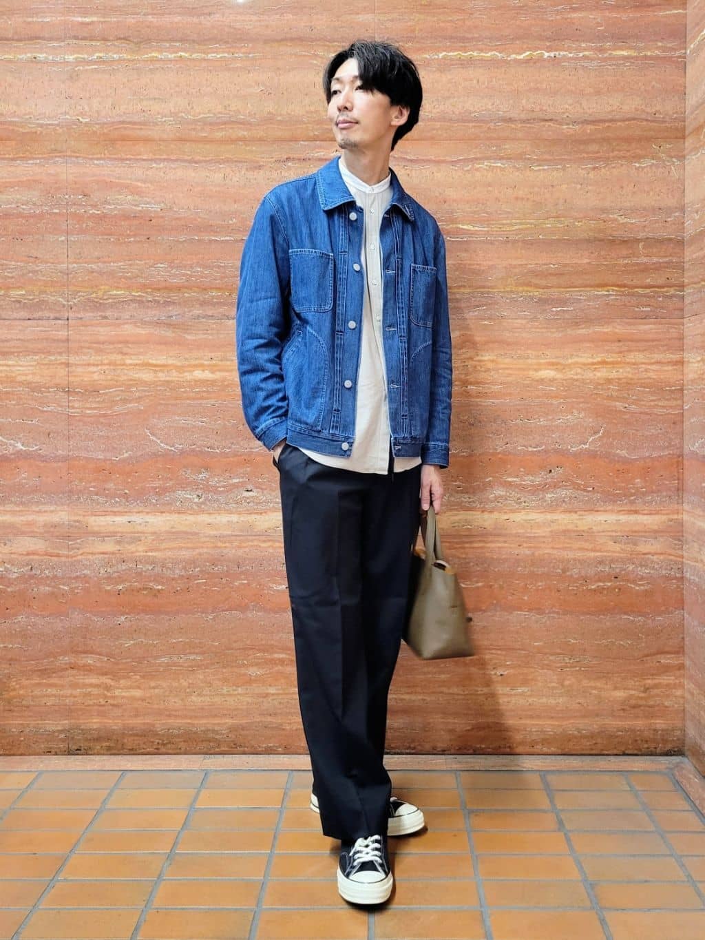 piroyaさんの「TAKEO KIKUCHI｜【BOWLER HAT LABEL】エクスプローラー Gジャン」を使ったコーディネート
