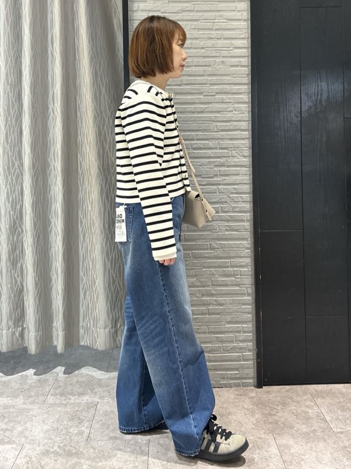 ga_riさんの「THE SHOP TK｜AIBO DENIM ワイド」を使ったコーディネート