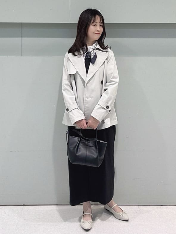 makiさんの「UNTITLED｜【洗える/清涼感】袖スリットニットプルオーバー」を使ったコーディネート