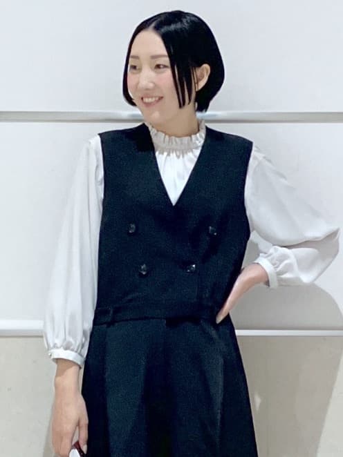 eriko さんの「Dessin｜【花粉ガード/撥水加工/洗える】ステンカラースプリングコート」を使ったコーディネート