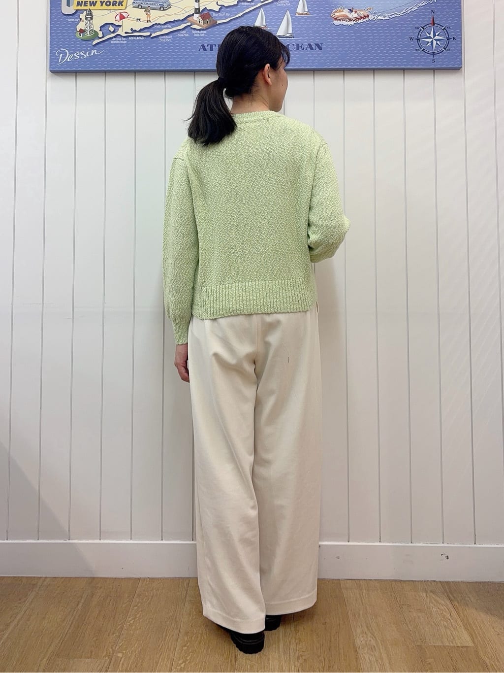 Mayaさんの「Dessin｜【軽量】コットンリネンパイピングバッグ」を使ったコーディネート