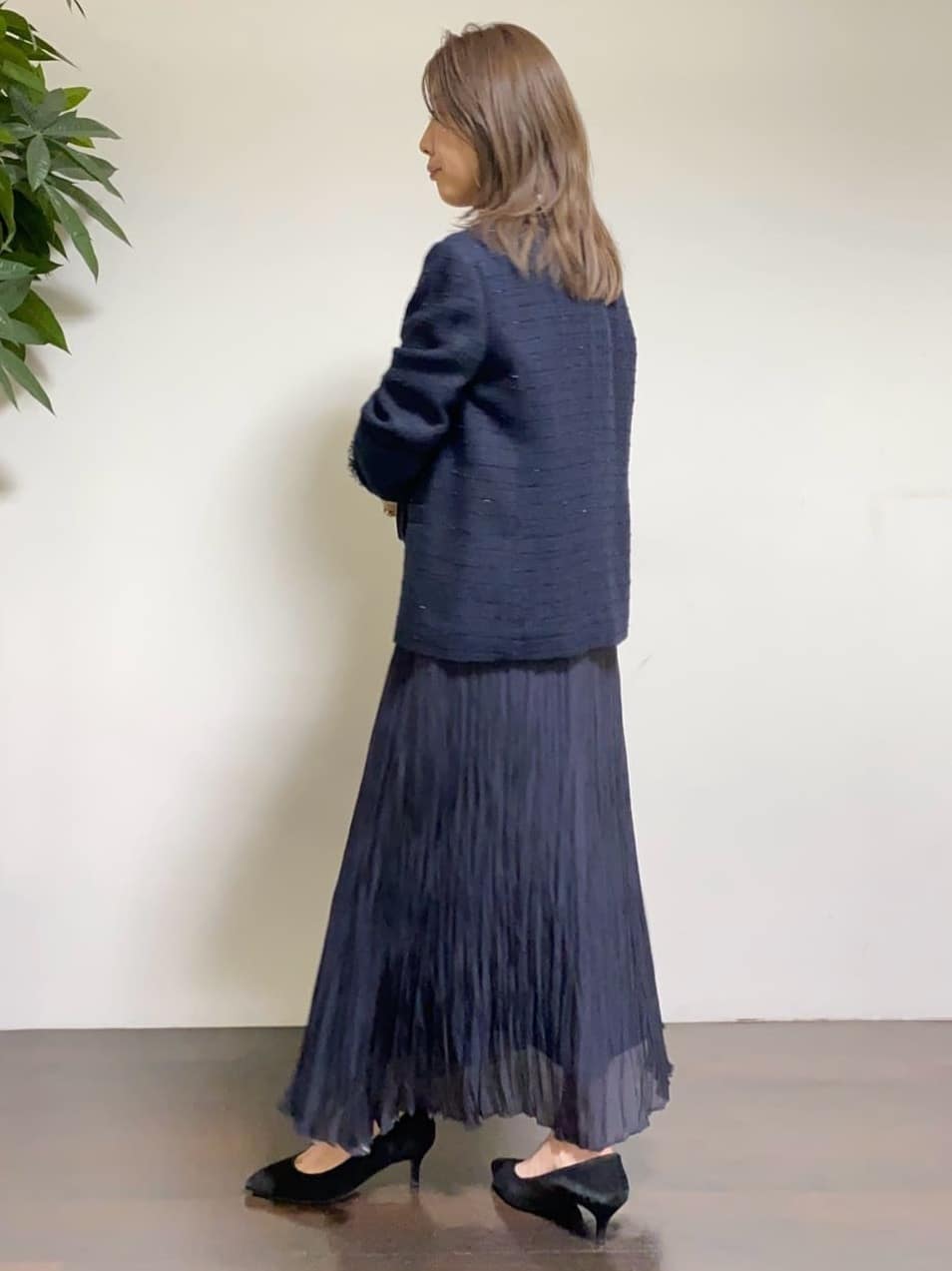 tomoさんの「UNTITLED｜【仕事着/スーツ】ファンシーツイード ジャケット」を使ったコーディネート