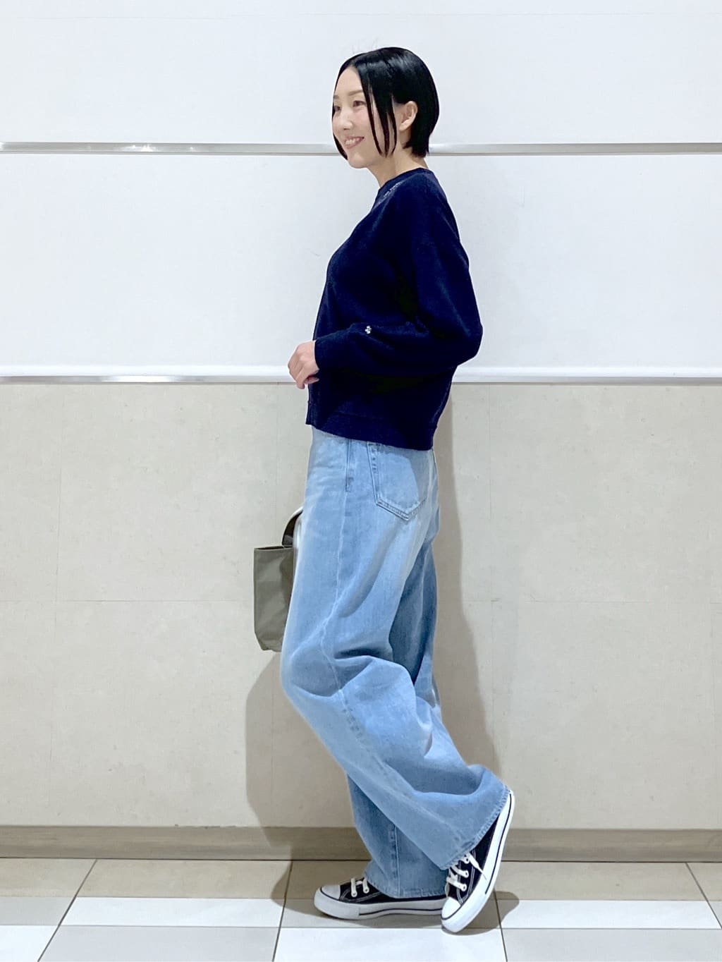 eriko さんの「Dessin｜【ユニセックス/洗える】ロゴ刺繍入りコットンジャカード」を使ったコーディネート