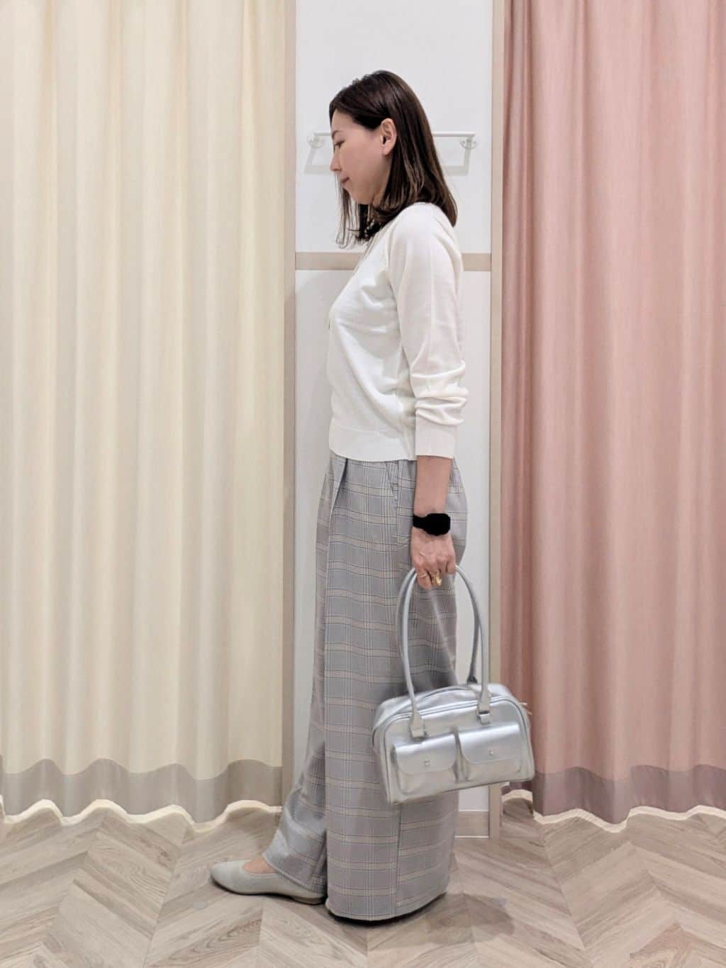 miyuさんの「SHOO･LA･RUE｜フラップポケット横長ボストンバッグ」を使ったコーディネート