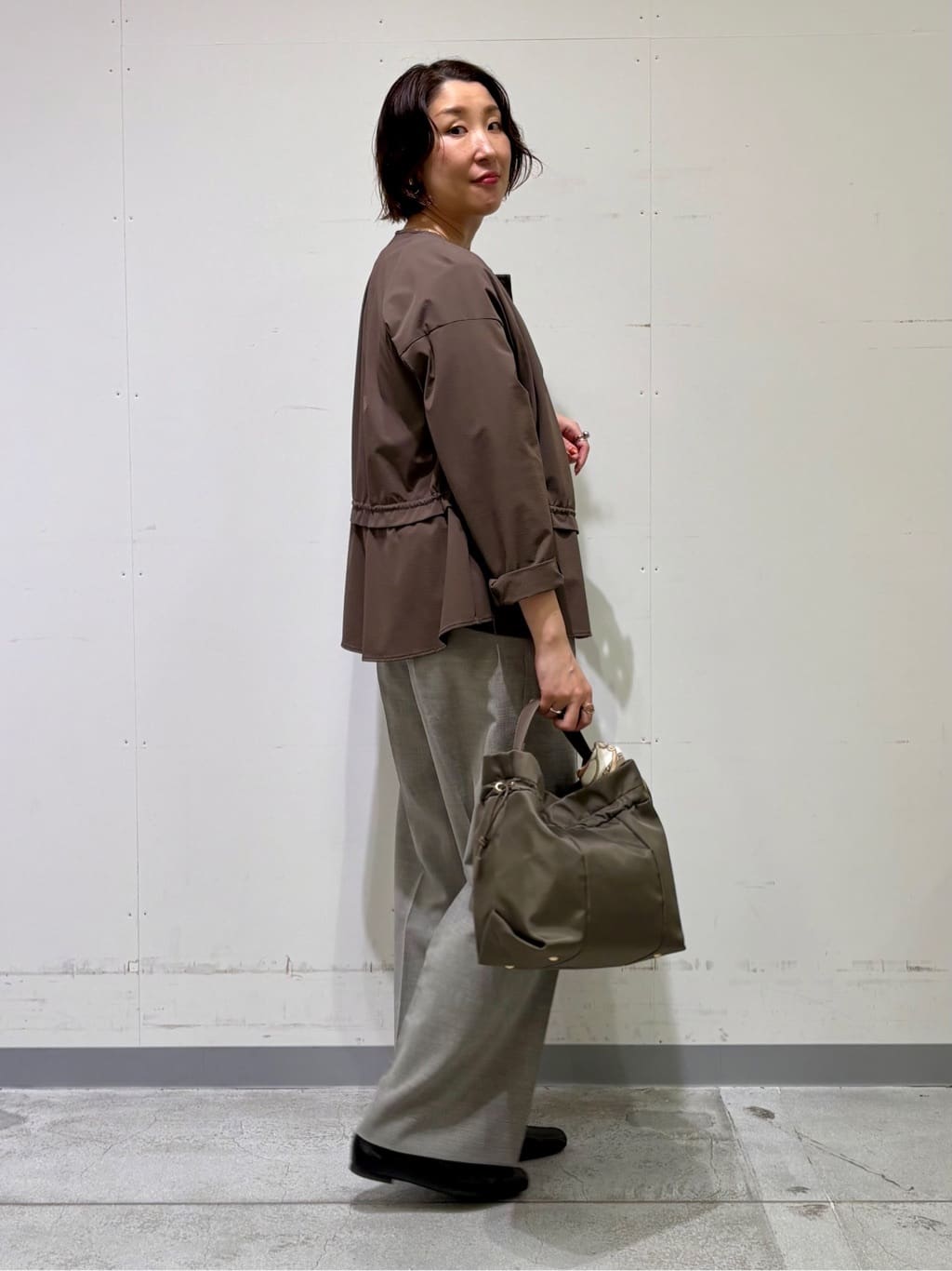 yuriさんの「INDIVI｜ヘアリージャカードトップス」を使ったコーディネート