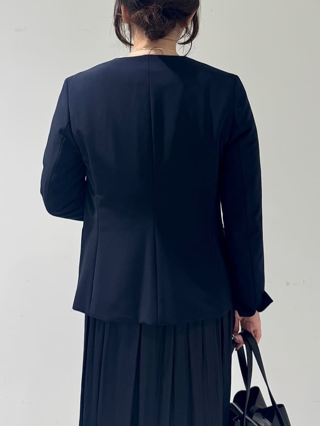 そんさんの「INDIVI｜【通勤スーツ／洗える】ストレッチカラーレスジャケット」を使ったコーディネート