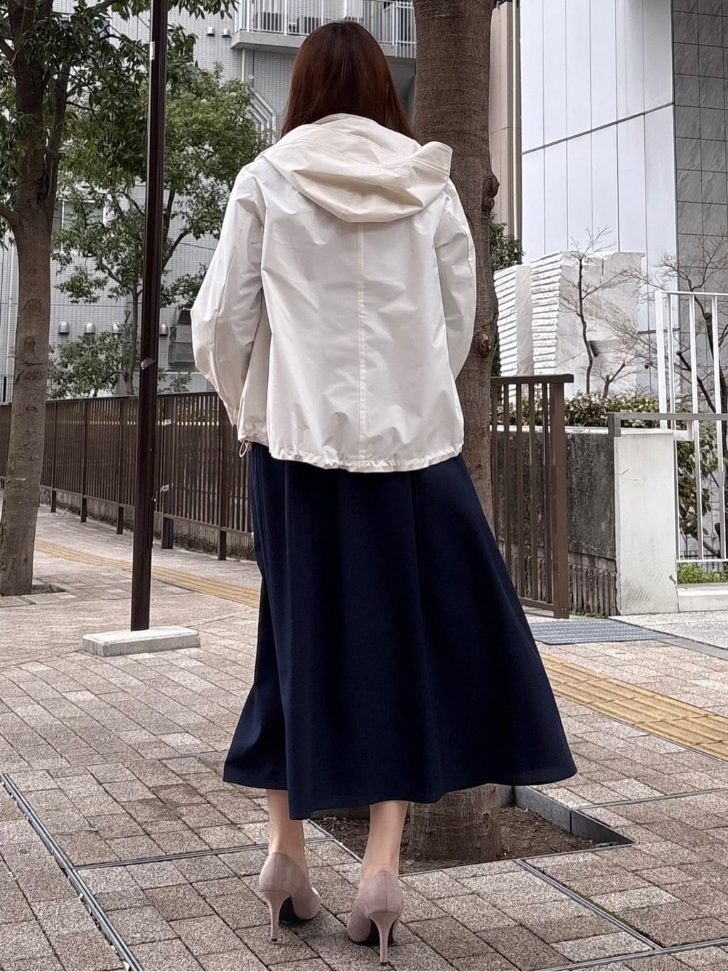 sayaさんの「COUP DE CHANCE｜【手洗い可／フード取外し可】マウンテンパーカー」を使ったコーディネート