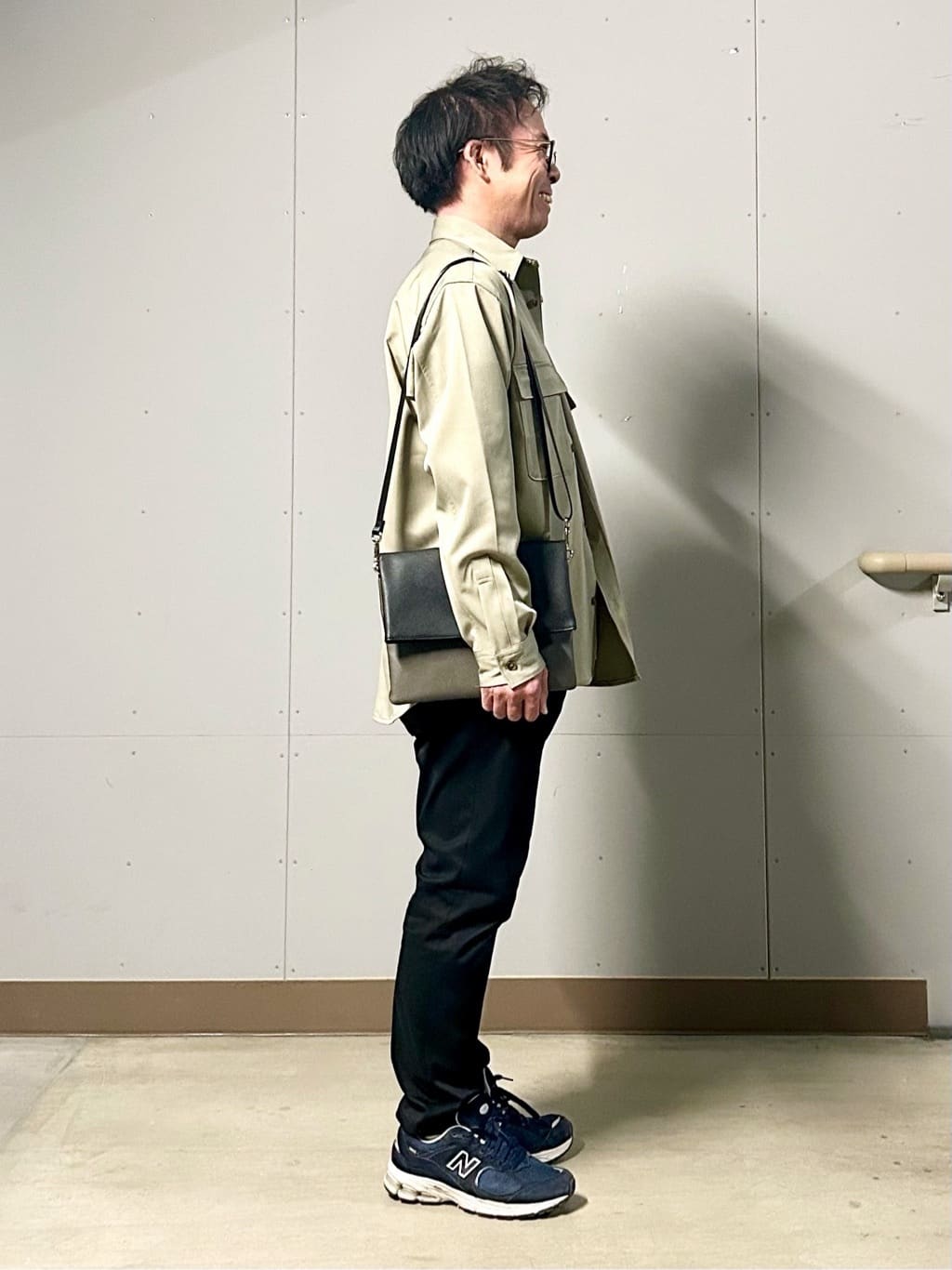 KENJI Iさんの「THE SHOP TK｜FLEX LINE  カバーオール　ストレッチ/防シワ/マシンウォッシャブル/セットアップ可」を使ったコーディネート