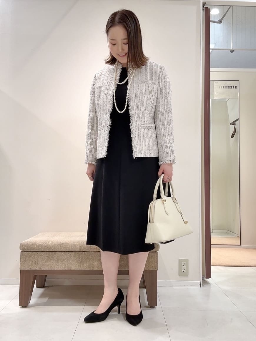 YUIさんの「UNTITLED｜【仕事着/スーツ】ファンシーツイード ジャケット」を使ったコーディネート
