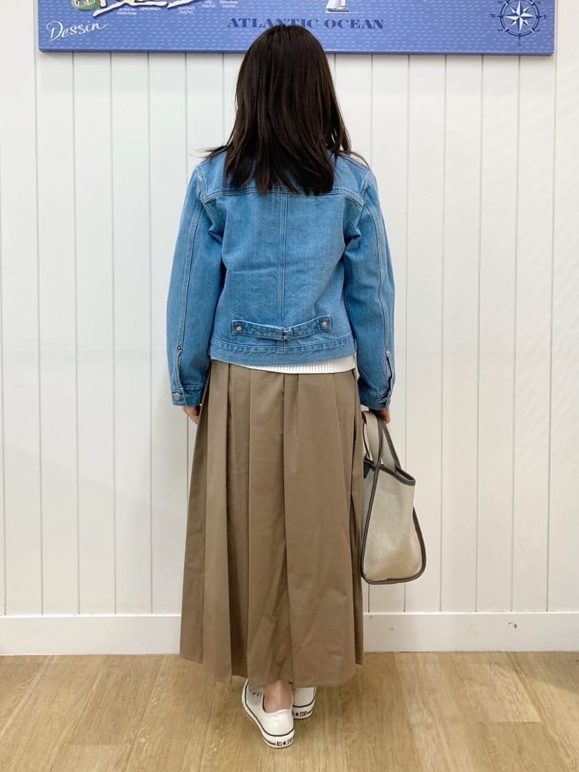 yoshiさんの「Dessin｜【ユニセックス/2WAY】リバーシブルデニムジャケット」を使ったコーディネート