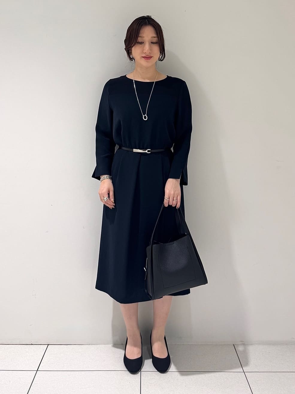 そんさんの「INDIVI｜【洗える／多機能／SETUP可】着る日傘ダブルジャケット」を使ったコーディネート