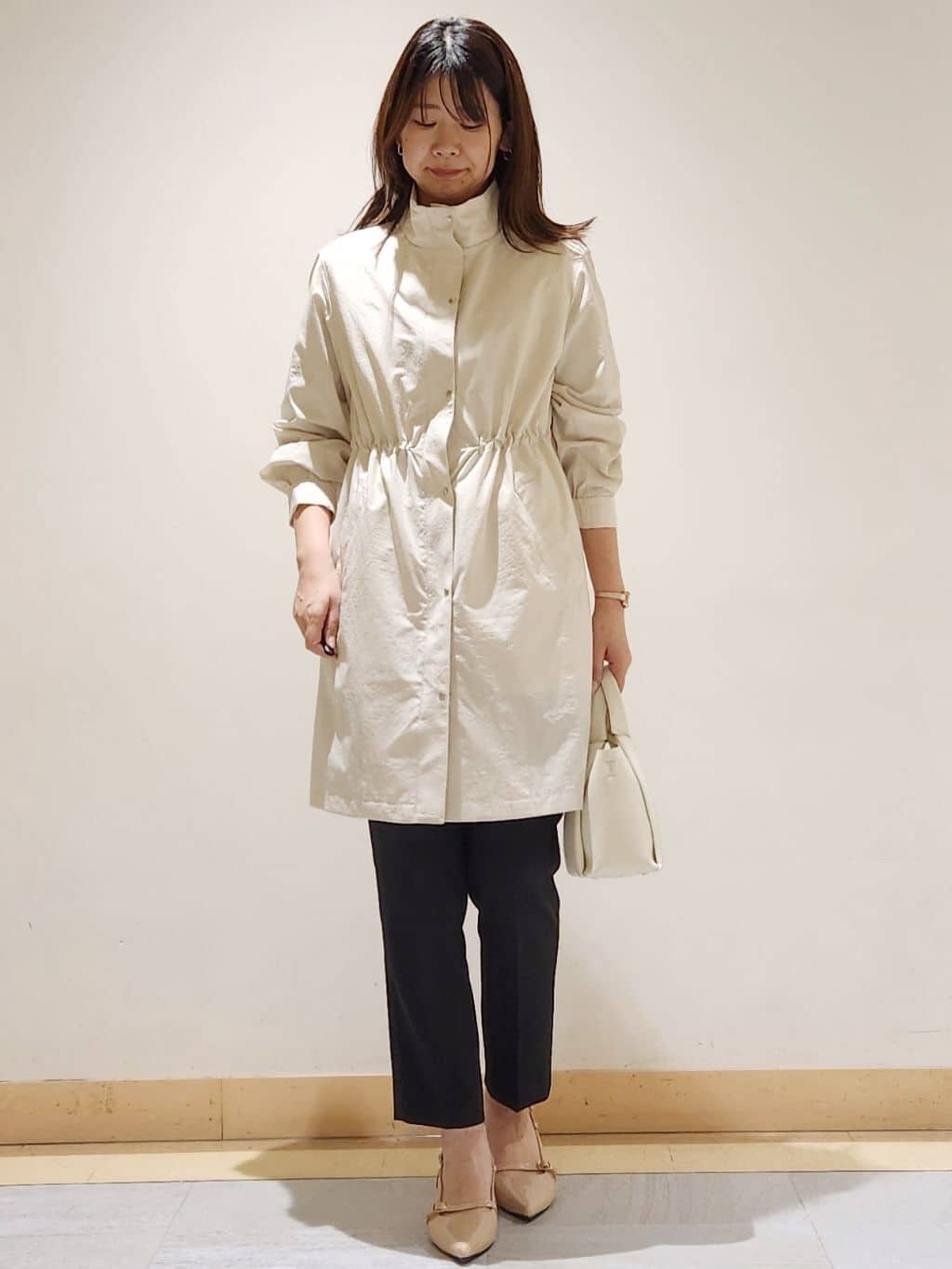 yukaさんの「COUP DE CHANCE｜◆【手洗い可／日本製】花柄ブラウス」を使ったコーディネート