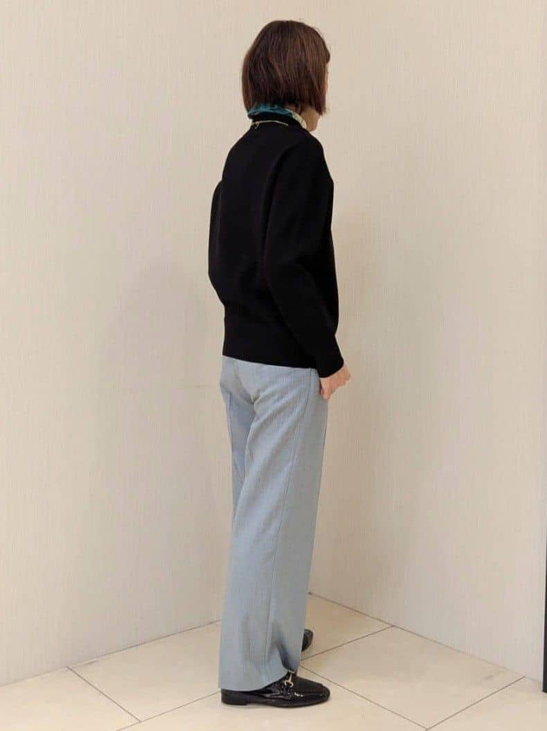 u-macoさんの「UNTITLED｜【洗える】ミラノリブニット」を使ったコーディネート