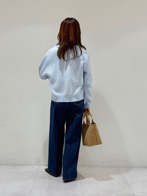kyokaさんの「UNTITLED｜【洗える/レイヤードTシャツ】ラウンドテールジャージプルオーバー」を使ったコーディネート
