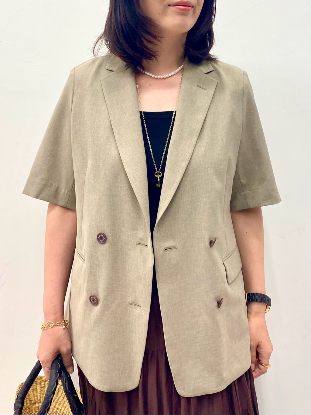 Sawaguchiさんの「DRESSTERIOR｜【otonaMUSE5月号掲載/セットアップ可】ウォッシャブルイージーサマージャケット」を使ったコーディネート