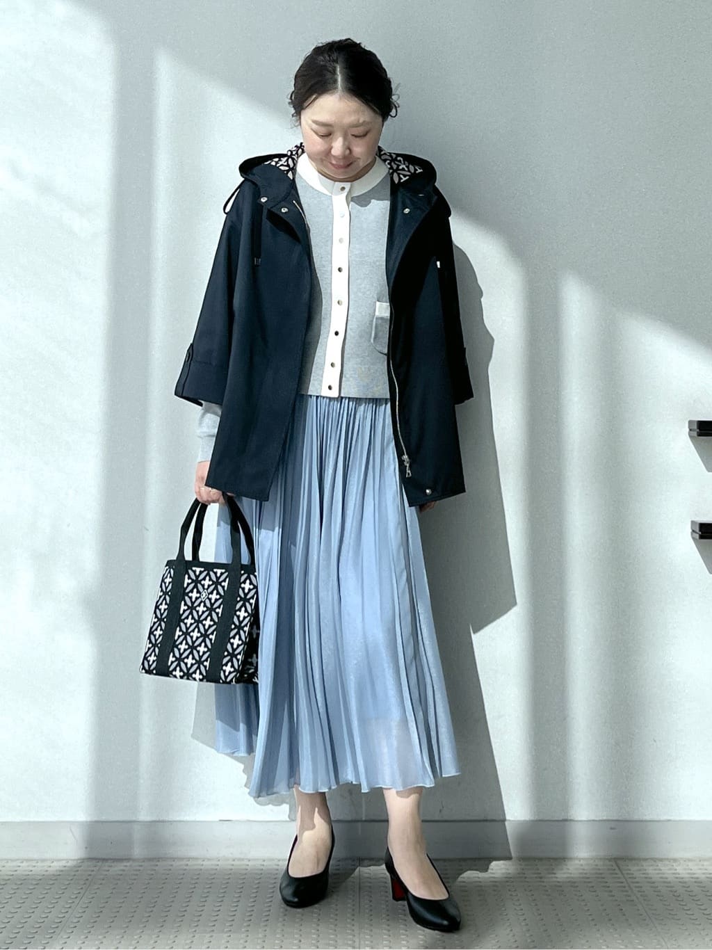 Soeさんの「DRESSTERIOR｜【接触冷感/ウォッシャブル】センタープレスジョーゼットパンツ」を使ったコーディネート