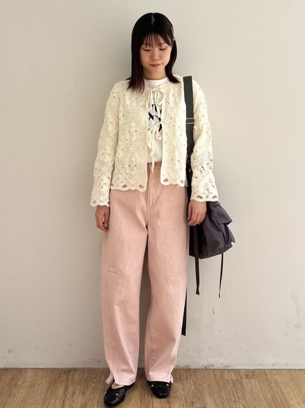 mireiさんの「OPAQUE.CLIP｜【低反発】フラットバレエシューズ」を使ったコーディネート