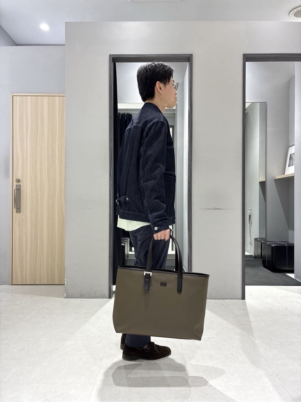 わいずみさんの「TAKEO KIKUCHI｜【BOWLER HAT LABEL】エクスプローラー Gジャン」を使ったコーディネート