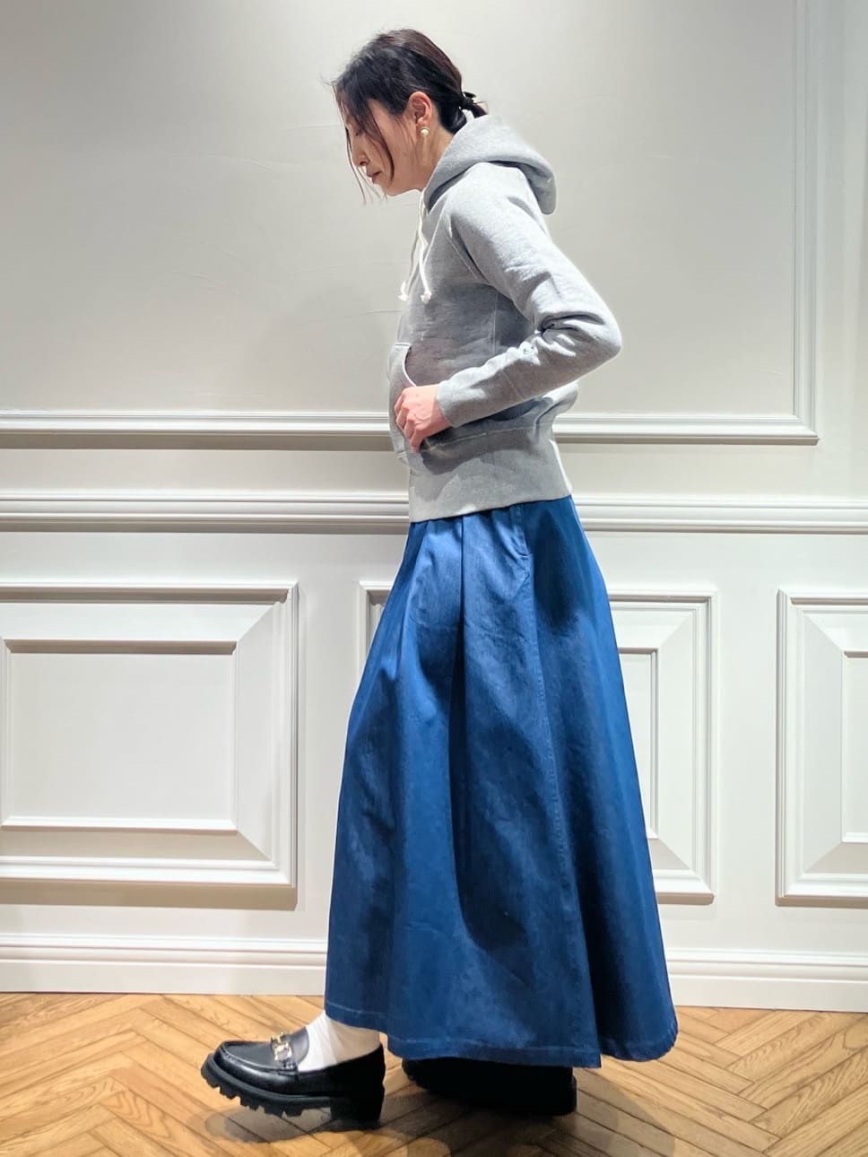 TSUKUIさんの「DRESSTERIOR｜◆【DRESSTERIOR定番】【WEB限定サイズあり】吊裏毛 パーカー」を使ったコーディネート