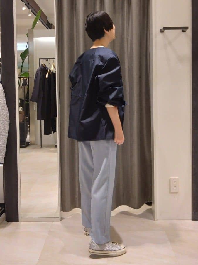 まちこさんの「UNTITLED｜◆【はっ水】ライトコットンミリタリーコート」を使ったコーディネート