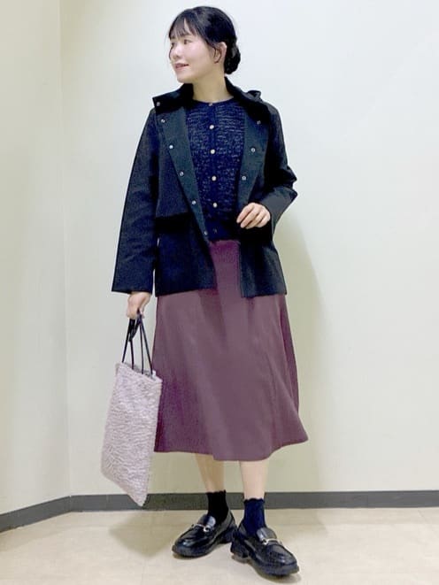  beni_gingerさんの「Reflect｜【すっきり見え／フード取り外し可／通勤におすすめ◎】ライティアウター」を使ったコーディネート